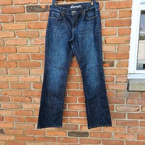 New York & Company Low-Rise Bootcut Jeans – Dark Blue – Size 8